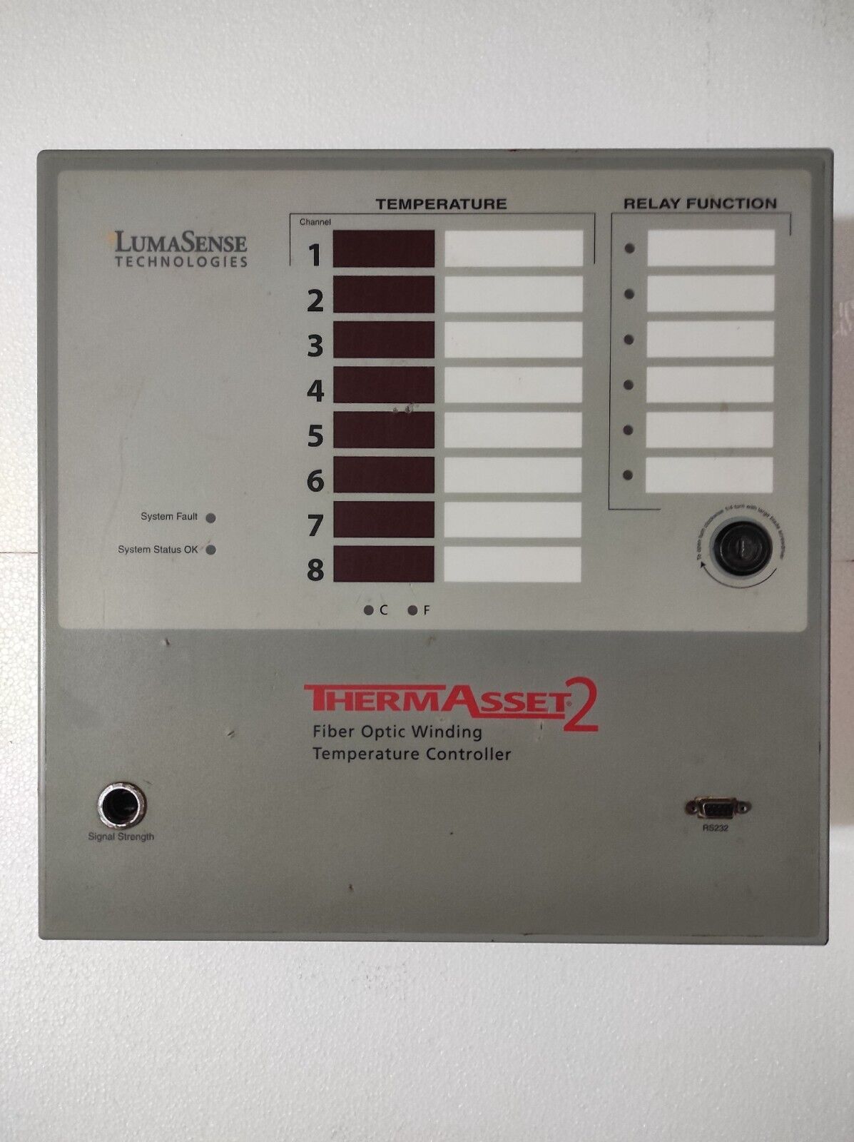 Lumasense ThermAsset2 Fiber Optic Winding Temperature Controller.